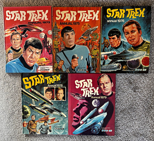 Star trek hardback annual book - trek,