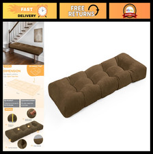 Non-Slip Tufted Bench Cushion
