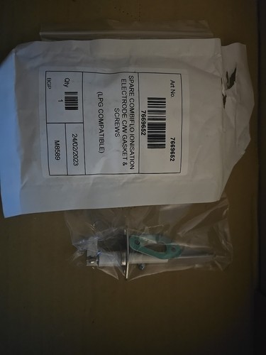 Ionisation electrode w - electrode, c/w