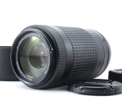 Nikon nikkor 70 300mm - af-p, dx