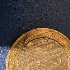 DNA Double Helix 2-Pound Coin