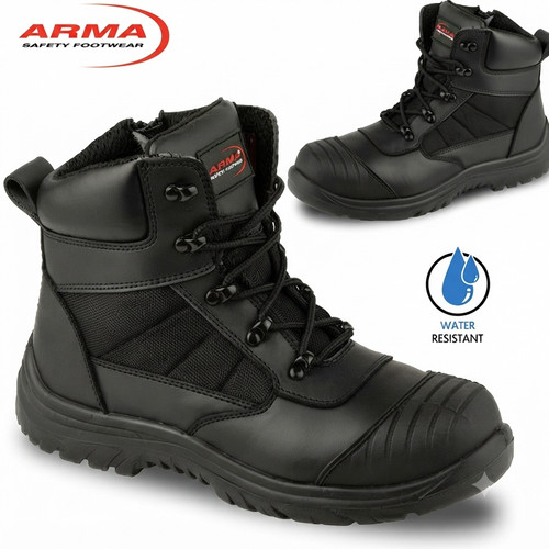 Mens leather ankle safety - mens,