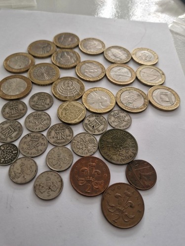 Old coins job lot - old,