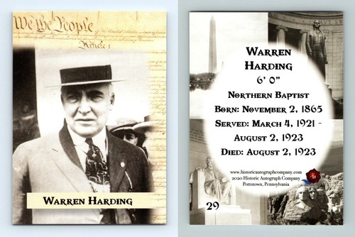 Warren harding potus - warren, #29