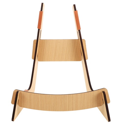 Guitar stand wood floor - wood,