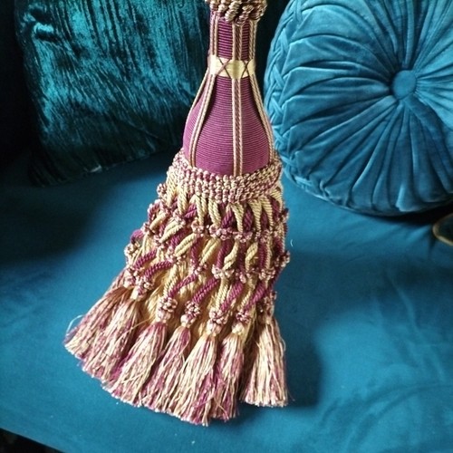 Curtain tie backs long rope - tie,