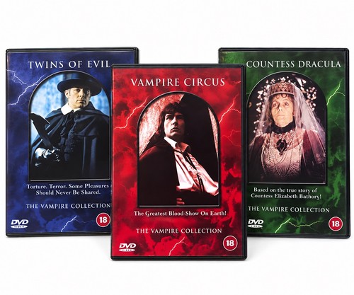 Hammer 3xdvds countess dracula - 3xdvds,