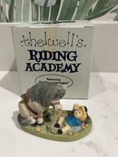 Riding Academy Thelwell Pony “Talk To Your Pony” Boxed Fig Circa 1983 Chiltern
