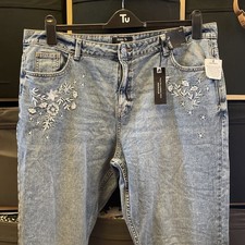 Tu Size 18r Mum Jeans With