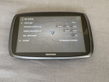 TomTom Trucker 6000 GPS Sat Nav 6 inch Truck Coach Bus, UK Europe lifetime maps