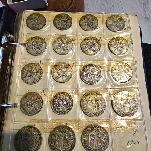 British coin collection - coin, bulk