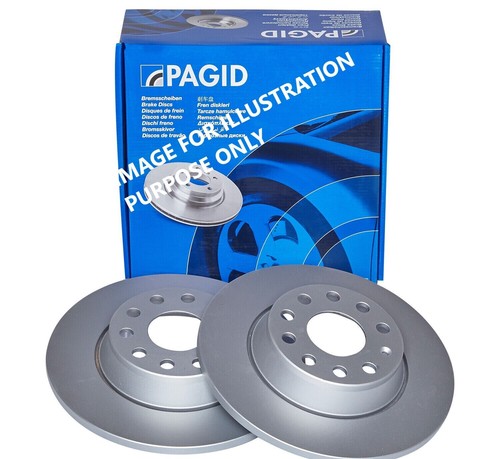 Pagid rear brake discs - rear,