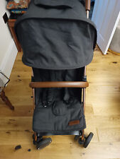 Ickle Bubba Stomp Stride Prime Stroller Black and Rose Gold