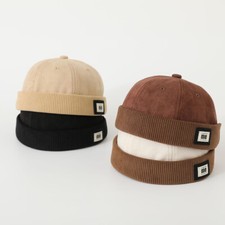 Toddler Kids Suede Docker Cap