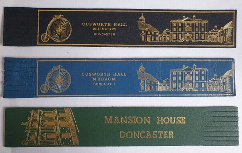 Doncaster leather bookmark - doncaster,