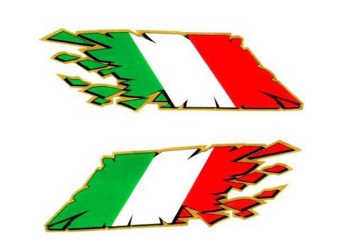 Italian flag tearing - italian,