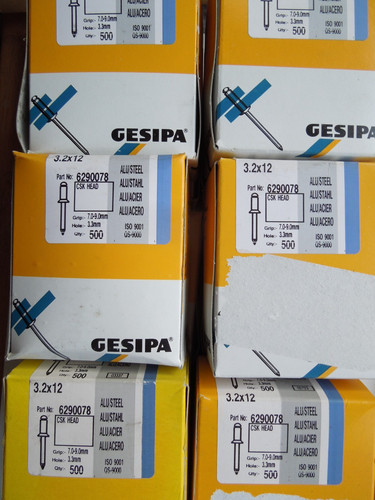 6000 2mm x12mm csk - x12mm,