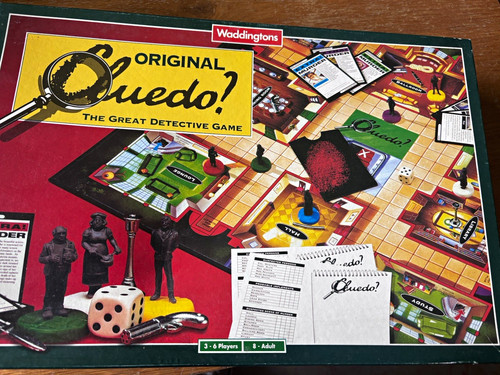 Waddingtons cluedo mystery - waddingtons, cluedo!