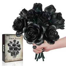 Gothic Black Rose Bouquet
