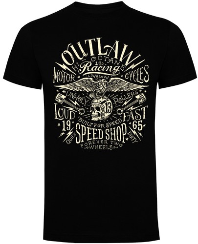 Outlaw eagle racing shirt - outlaw,