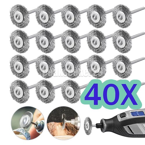 40pcs wire wheel brush - 40pcs,