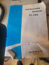 Yaesu FC-102  Manual