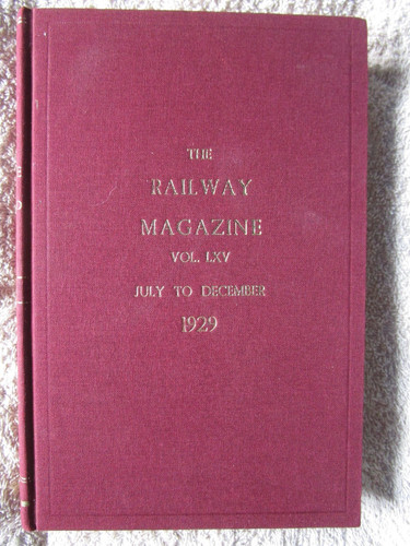 The railway magazine bound - magazine,