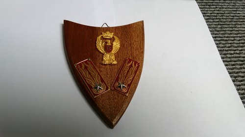 Wall plaque shield italian - plaque,