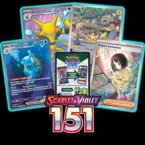 Pokémon scarlet violet - scarlet, violet-151