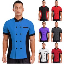 UK Mens Chef Jacket Short