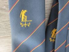 Lords Father Time Old Man Weathervane Motif Cricket Tie by Dave Mackay