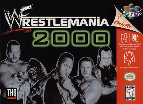 Wwe wrestlemania nintendo - wrestlemania,