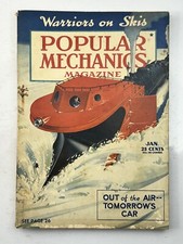 Popular Mechanics Magazine - Jan 1942 - This Unfinished World, Guns for Defense
