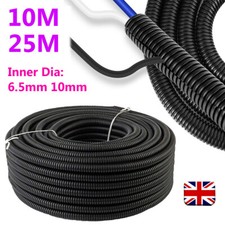 10/25M Flexible Conduit Cable Protector Split Wire Loom Harness Sheathing Tubing