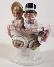 Antique Conta & Boehme Germany C1870s Children in basket Fairing 8789 Figure 63