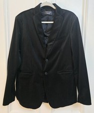 ZARA MAN Black Velvet Blazer