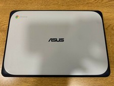 Asus Chromebook C202S Series Laptop Top Lid Cover Silver PN 90NX00Y2-R7A010 - B1