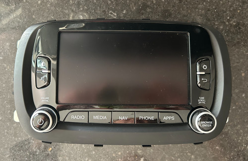 Fiat 500x gps navigation radio - gps,