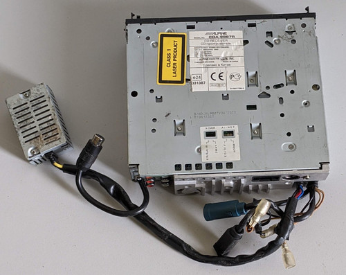 Alpine cda 9887r aux - cda-9887r, mp3