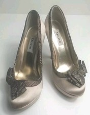 DUNE SIZE 5 CHAMPAGNE SATIN