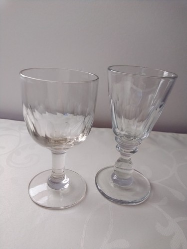 Two antique victorian drinking - two,