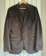Frencheye Velvet Check Blazer