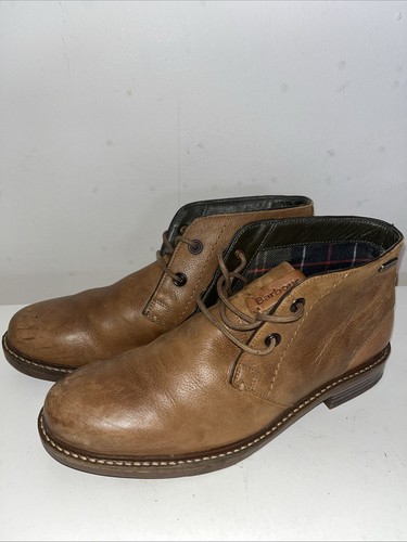 Barbour ankle boots brown uk8 - barbour,
