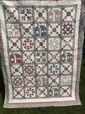 Handmade Patchwork Quilt Throw