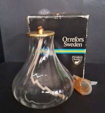 Orrefors Scented Oil Lamp Rare AF Ref#19