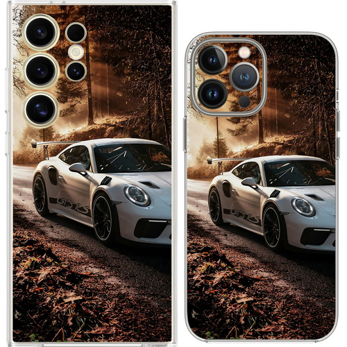 Luxury sport car drift forest - luxury,