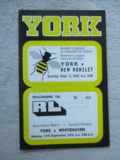 York V New Hunslet Rugby