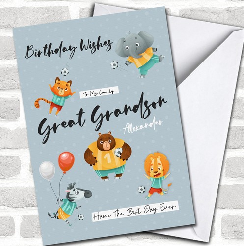 Great grandson team wild - great,