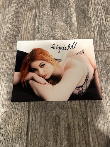 Abigail morris signed - signed, 8x10
