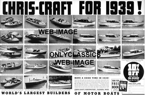 1939 chris craft wood - chris-craft,